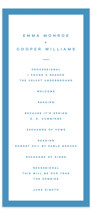 The Emma Wedding Programs