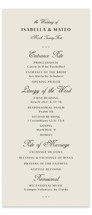 Milagro Wedding Programs