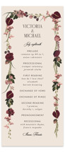 Romantics Wedding Programs