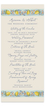 Amalfi Coast Wedding Wedding Programs