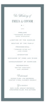 Modern Stripes Wedding Programs