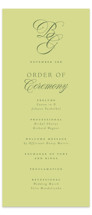 Carlyle Wedding Programs