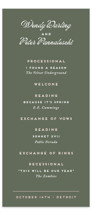 Penumbra Wedding Programs