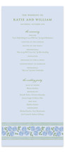 Hydrangea Vines Wedding Programs