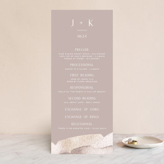 requiem Wedding Programs