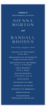 Meander Wedding Programs