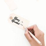 Happy Hanukkah To From Tag Stamp Rubber Stamps