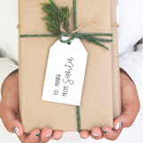 Santa Stamp for Christmas Gift Tags