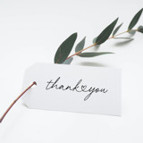 Thank You Wedding Stamp | Self-Inking | Black Ink Rubber Stamps