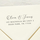 Romantic Love Address Stamp | Self Inking Return Address Stamp Address Stamps