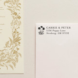 'Alpine Meadow' Address Stamp Address Stamps