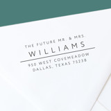 Modern Personalized Self-Inking Return Address Stamp Address Stamps