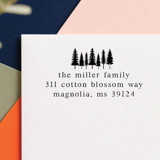 Family Forest Return Address Stamp | Self-Inking Stamp Address Stamps