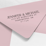 Modern Serif Address Stamp Address Stamps