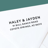 Personalized Self-Inking Return Address Stamp | Modern and Bold Address Stamps