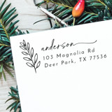 Christmas Card Address Stamp | Self Inking Return Address Stamp Address Stamps