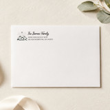 Traditional Nativity Return Address Stamp | Wood Handle Stamp Address Stamps
