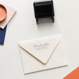 Modern Calligraphy Stamp | Self-inking Stamp Address Stamps