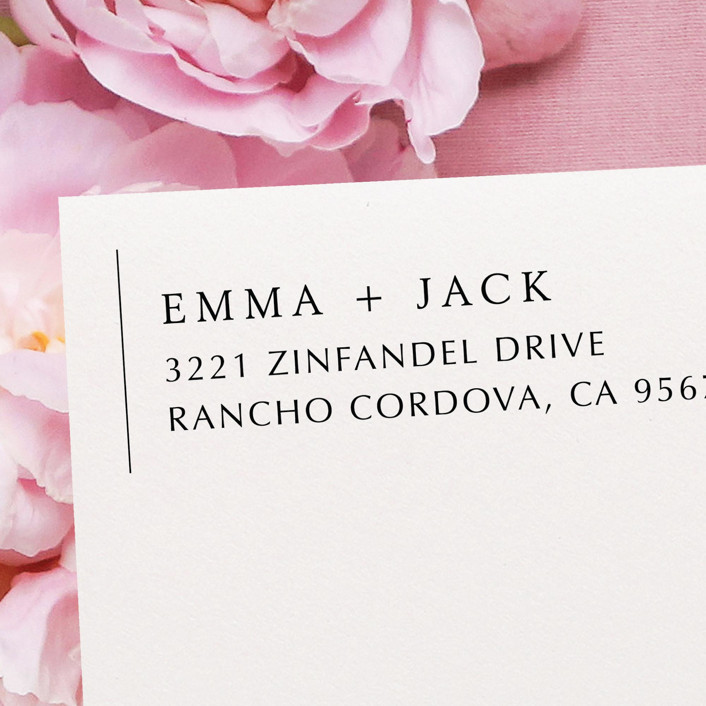 First Names Address Stamp Self Inking Return Address Stamp Address