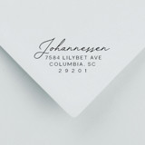 Formal script Custom Address Stamp | Self Inking Address Stamps
