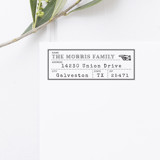 Retro Return Address Self Inking Stamp Address Stamps