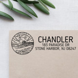 Custom New Jersey Address Stamp | Self-Inking | Black Ink Address Stamps