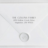 Modern Serif Custom Address Stamp | Self-Inking Address Stamps