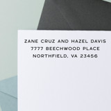 Modern Return Address Stamp | Self-Inking Stamp Address Stamps