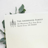 Chandelier Address Stamp | Self Inking Return Address Stamp Address Stamps