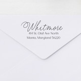 Calligraphy Address Stamp for Wedding Invitations | Self-Inking Stamp Address Stamps