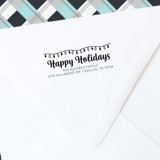 Holiday Lights Self-Inking Address Stamp Address Stamps