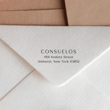 Simple Self-Inking Return Address Stamp - Minimalistic Design Address Stamps