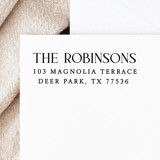 Contemporary Address Stamp | Self-Inking Return Address Stamp Address Stamps