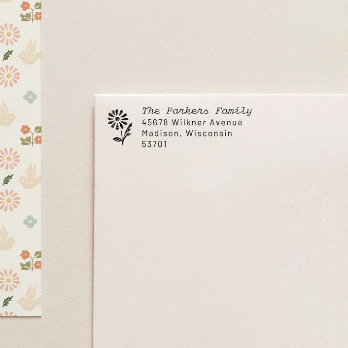 Address Stamp No. 11 Address Stamps by Cedar and Grey Minted