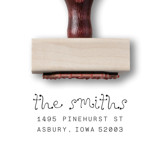 Whimsy Return Address Stamp | Envelope Stamp With Custom Address Address Stamps
