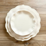 Vineyard Estate Dinnerware Set | Linen Wedding Serving and Dining Accessories