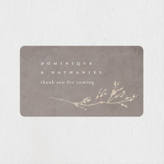 Slight Wedding Favor Stickers