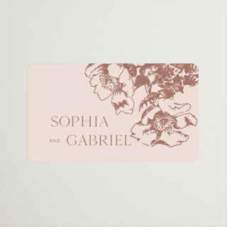 mon amour Wedding Favor Stickers