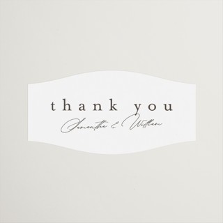 Surround Wedding Favor Stickers