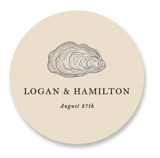 Cove Wedding Favor Stickers