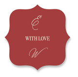 Elizabeth Wedding Favor Stickers