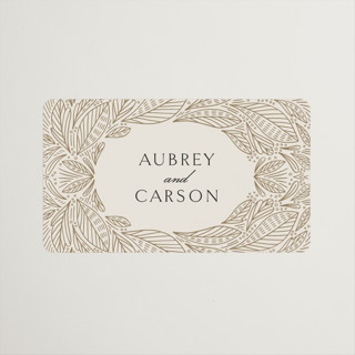 Royalty Wedding Favor Stickers