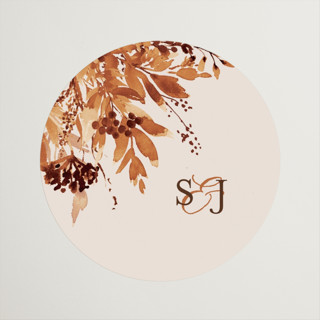 Wedding in Aspen Wedding Favor Stickers