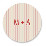 cherry Wedding Favor Stickers