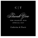 Classically Elegant Wedding Favor Stickers