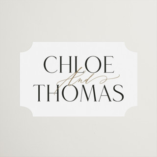 Overlay Wedding Favor Stickers