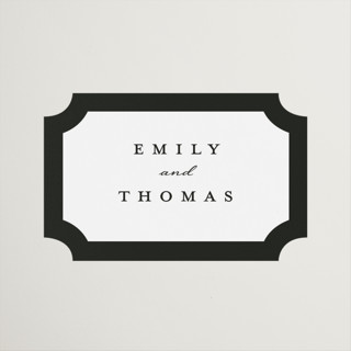 Defined Wedding Favor Stickers