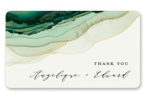 Flow Wedding Favor Stickers