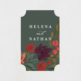 swag Wedding Favor Stickers