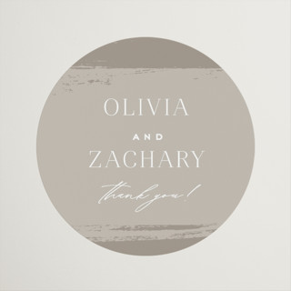 True Love Wedding Favor Stickers